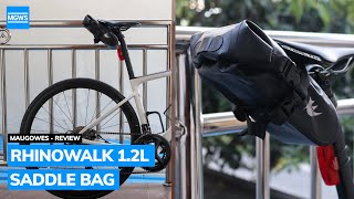 Rhinowalk Saddle Bag 12 Liter  Review  Mau Gowes [upl. by Noremak]