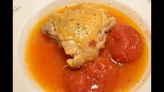 Hauts de cuisse poulet tomates recette cookeo [upl. by Bor]