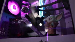 We built a Custom Baby Yoda  Grogu PC Build [upl. by Adile]