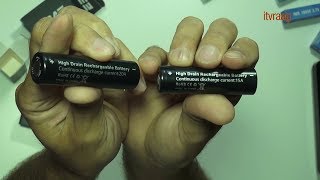 eBat 18650 amp 26650 battery cells review [upl. by Noreg]