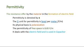 Difference between permittivity and permeability [upl. by Nirac967]