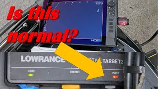 Lowrance Active Target Lights and Timing [upl. by Botnick328]