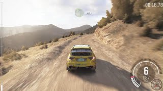 DiRT Rally Argolis Griechenland Etappe 7 Ourea Spevis [upl. by Ahsinam]