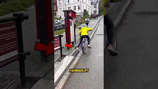 Hügel sind mit diesem intelligenten Fahrradlift ein Kinderspiel😳 [upl. by Feld]