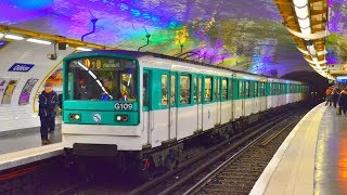 Cabine Metro RATP Ligne 10  Austerlitz  Boulogne [upl. by Immac]