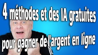 Gagner de largent avec lIA et un site web géré par lIA [upl. by Tali]