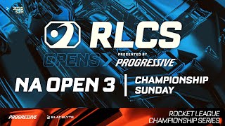 NA OPEN 3  CHAMPIONSHIP SUNDAY  BIRMINGHAM MAJOR  RLCS 2025 [upl. by Forcier]