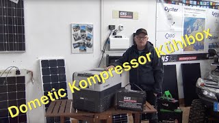 Smarte Dometic KompressorKühlbox im Solarbetieb [upl. by Olshausen]