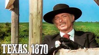 Texas 1870  LEE VAN CLEEF  Occidental Español  Vaqueros  Salvaje Oeste  Español [upl. by Eiralav60]