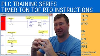 Rslogix 500 Timers TON TOF RTO Explained [upl. by Pelage]