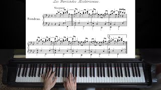 Couperin  Les Barricades Mysterieuses  Piano Tutorial [upl. by Cummine624]