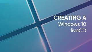 How To Make a Windows 10 liveCD Run Windows 10 from RAM [upl. by Daisi774]