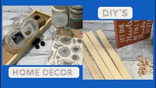 2 Everyday Home Decor Crafts  Dollar Tree DIY  Easy Crafts [upl. by Nagn351]