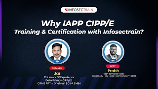 Why IAPP CIPPE Training amp Certification with Infosectrain [upl. by Notfilc65]