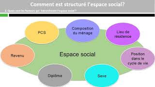 Comment est structuré lespace social [upl. by Jacobah599]