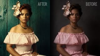 A Powerful Way to Change Background in Photoshop by Using Blend Modes [upl. by Anibla]