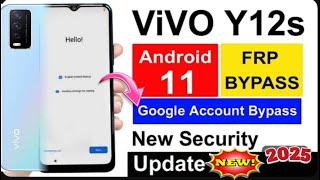 Vivo y12s V2026 Frp Bypass  Unlock Google Account Bypass Android 11 [upl. by Chrissie]