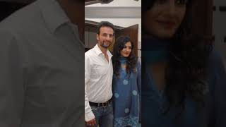 Raveena Tandon with her husband [upl. by Ayaet]