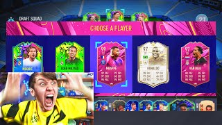 99 RATED  FULL FUTTIES 195 RATED FUT DRAFT FIFA 21 [upl. by Moskow]