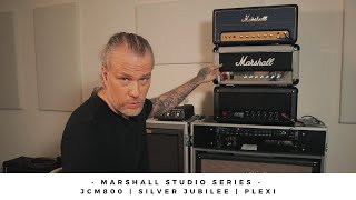 MARSHALL STUDIO SERIES  JCM800 vs SILVER JUBILEE vs PLEXI [upl. by Gierc378]