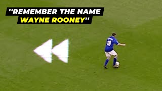 The Day 16 year old Wayne Rooney Changed the Game in just 10 Minutes [upl. by Ciredor]