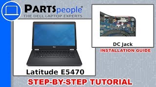 Dell Latitude E5470 P62G001 DC Jack HowTo Video Tutorial [upl. by Adnocahs717]