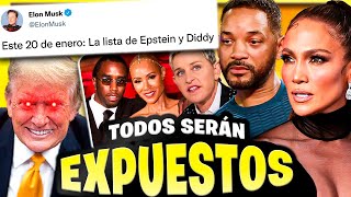 GAME OVER Habrá DESCLASIFICACIÓN MASIVA de la lista de EPSTElN y DIDDY 😎 Trump lo aprueba [upl. by Ydurt]