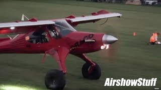 Twilight STOL Competition Part 2  EAA AirVenture Oshkosh 2018 [upl. by Nostaw]