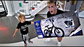 Jake Paul SURPRISES Tydus With A NEW BIKE [upl. by Negaet205]