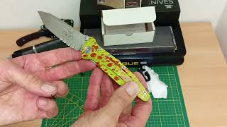 Vorstellung Microtech Knives quot Zombie Delta TE quot USA Elmax Klappmesser folding Knives knife064 [upl. by Eniamrej]