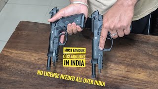 Imported CO2 air pistolsamp revolvers in India no license needed all over India best for sportsampmovies [upl. by Enined]