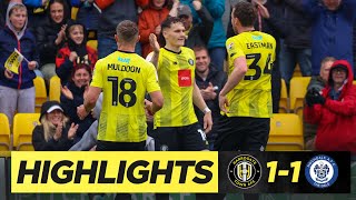 Harrogate Town v Rochdale highlights [upl. by Ativel]