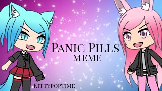 Panic pills meme read description  flipaclip  gachalife [upl. by Googins]