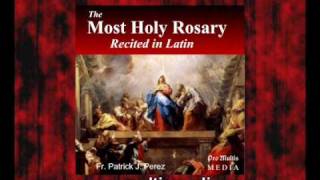 The Most Holy Rosary Recited in Latin CD [upl. by Ojoj]