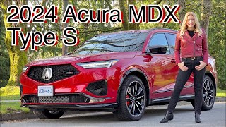 2024 Acura MDX Type S review  A bargain compared to German brands [upl. by Ylelhsa]