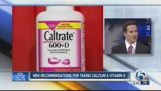 New recommendations for taking calcium amp Vitamin D [upl. by Amrak151]