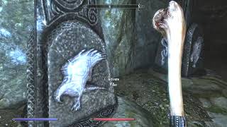 How to do Pillar Puzzle in the Ansilvund Excavation  Skyrim [upl. by Anselma]