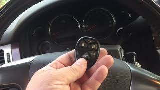 Programming your remote for your 200713 GMC Chevrolet [upl. by Latton]