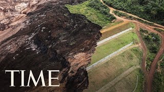 58 People Dead And Over 300 Missing After Brazilian Dam Collapse  TIME [upl. by Lolande]