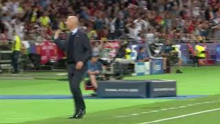 Zidane Reaction to Gareth Bale Goal Champions League Final [upl. by Eardna273]