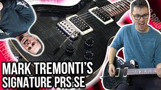 Classic Looks Modern Vibe PRS Nailed It  PRS SE Mark Tremonti Signature DemoReview [upl. by Rehotsirk]