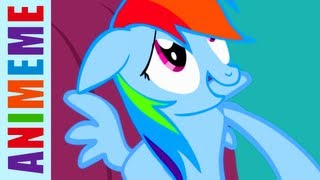 ANIMEME 3  RAINBOW DASH CLOPPING [upl. by Odelinda49]