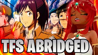 TFS ATTACK ON TITAN ABRIDGED REACTION [upl. by Amarette]