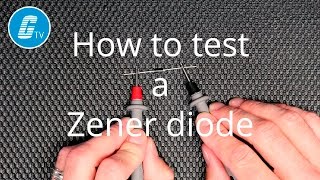 How to Test A Zener Diode [upl. by Britni722]