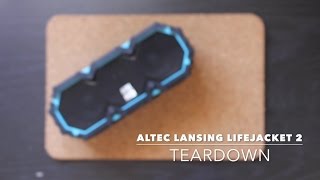 Altec Lansing Lifejacket 2 teardown  Part 1 opening the case [upl. by Junina]