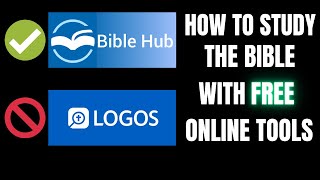 How to Study the Bible With FREE Online Tools Bible Hub [upl. by Ellegna]