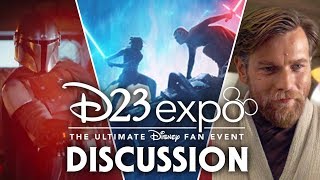 D23 Expo Star Wars News Recap  The Mandalorian The Rise of Skywalker Kenobi and More [upl. by Maddox]