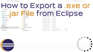 How to export a jar or exe File from Eclipse [upl. by Enerehs]