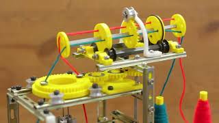 DIY French knitting machine  Yarn knitting machine [upl. by Fleurette]