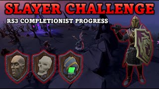 RS3 Slayer Challenge  Completionist Progress [upl. by Leinnad971]